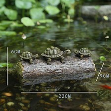 Schildkröten-Blumentopf-Aufhänger Aus Harz – Blau, 8,6 X 4,5 Cm, Süße Deko Für Garten & Terrasse