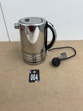 Dualit CJK1 Electric Kettle Stainless Steel 1.5L 2300W Chrome Fast Boil - tested