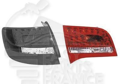 Feu arrière-gauche intérieur LED Audi A6 anti erreur ODB pour remplacer phare cassé
