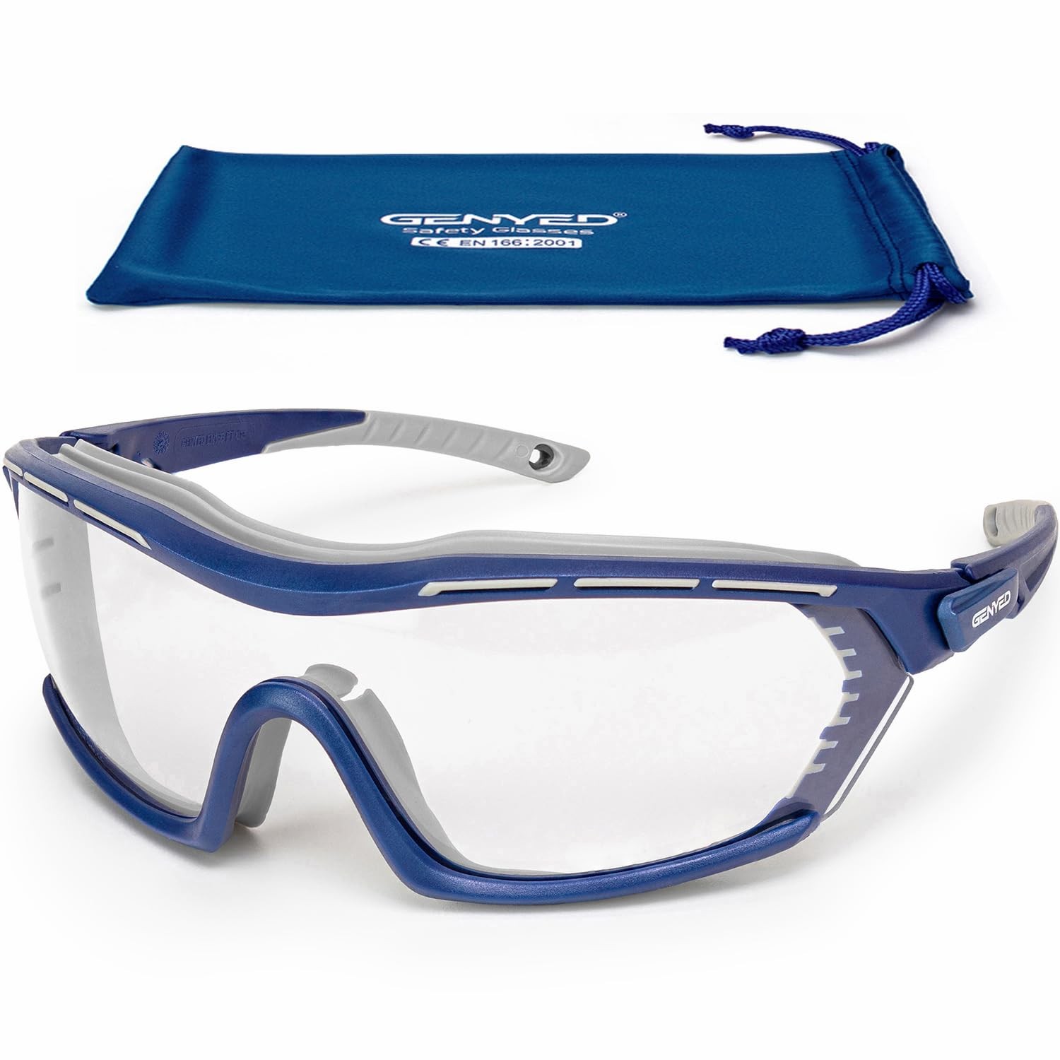 Lunette de protection travail en polycarbonate anti-buée et rayures
