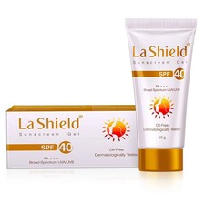 La Shield SPF 40  PA  Mineral Based Sunscreen Gel  50 grams  pack of 1