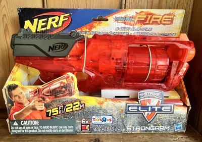 Nerf N-Strike Elite Strongarm Blaster Sonic Fire Red Toys R Us