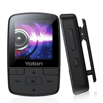 Bluetooth 5.2 MP3 Player 128GB HiFi Sound FM Radio Voice Recording
