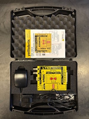 Lynx Technik PDM 1284 D - Yellobrik - 3G SDI Audio Embedder/De-Embedder - MINT