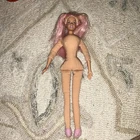 Vintage Barbie Doll Mod DREAM GLOW BARBIE 2001 Pink Hair Soft Body Mattel