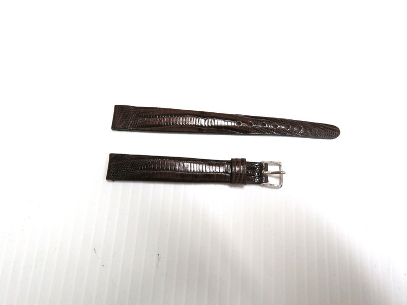 Rolex  Brown  Leather Watch Band with Buckle - Preowned