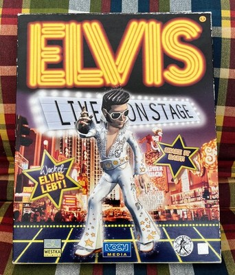 Vintage ELVIS Live on Stage IBM Windows 95, 98 PC Koch Media - Wackel Dir einen!