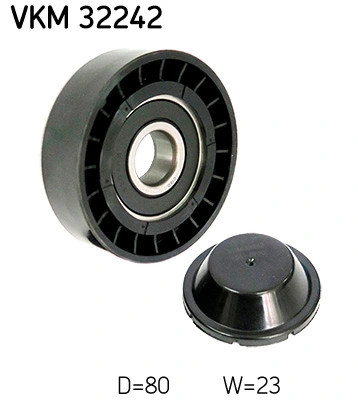Umlenkrolle, Keilrippenriemen SKF VKM 32242 Alfa Romeo 46424716 Fiat 46424716-image
