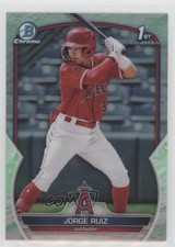 2023 Bowman Chrome Prospects Lunar Glow Refractor Jorge Ruiz #BCP-123 0m5g