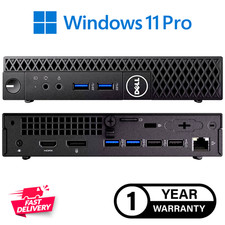 FAST Dell OptiPlex Mini PC Quad Core i5/ i7 64GB RAM 2TB SSD WIFI Windows 11 Pro