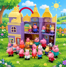Peppa Pig Fold and Go Performing Arts Center Playset Castle with 25 Figures
