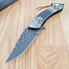 S-TEC Chief Assisted Folding Knife 3.5" Stainless Steel Blade Synthetic Handle