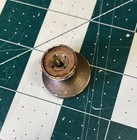 Edison Diamond Disc Phonograph    S 19 Brass Cabinet Door Knob — photo 4