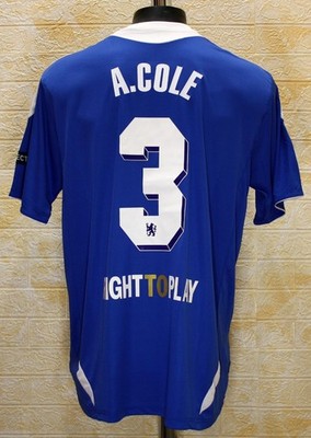 Chelsea FC 2012 チャンピオンズリーグシャツ FC Chelsea 2012 UEFA CL final Munich jersey shirt A.Cole #11 | eBay