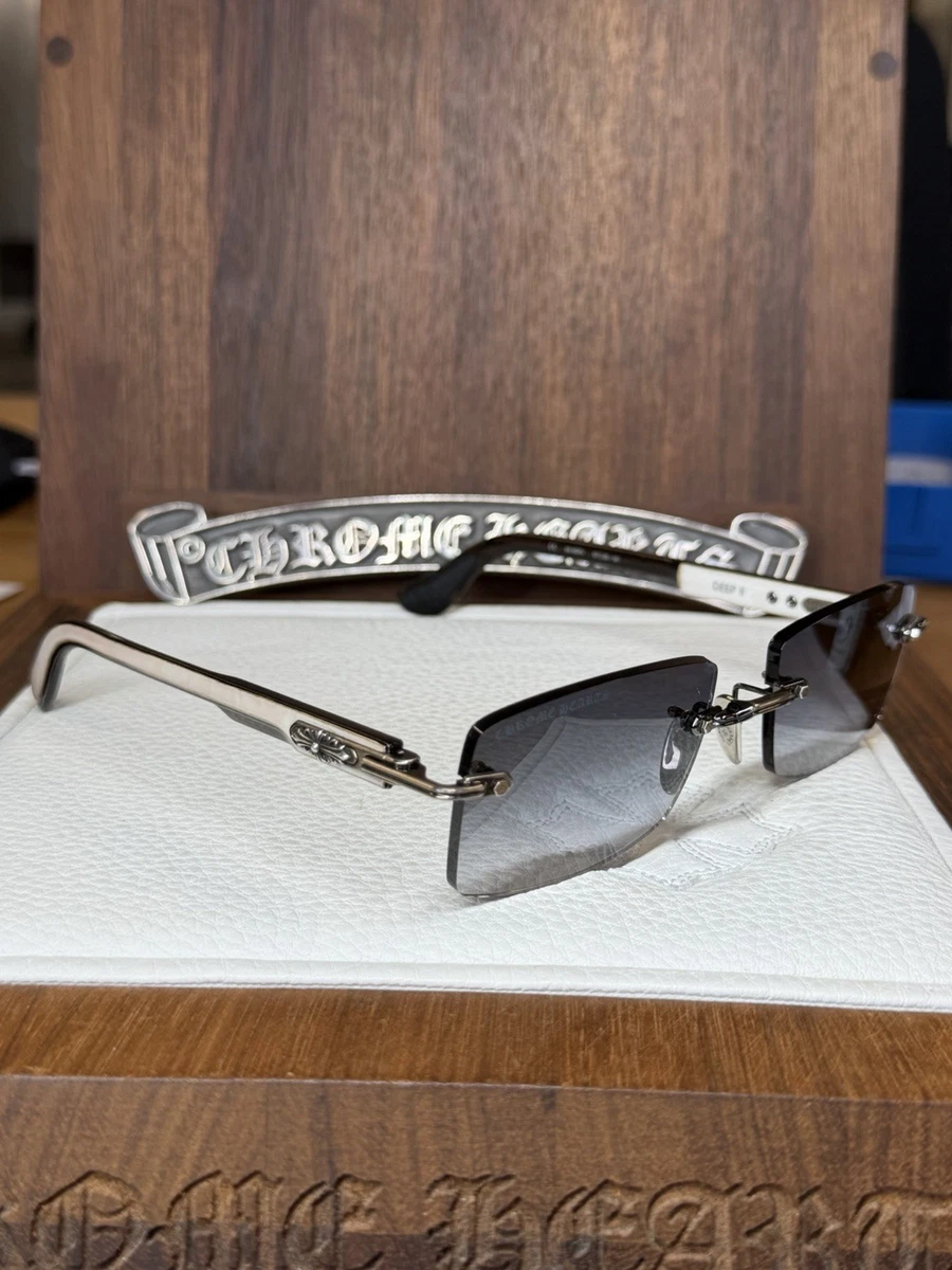 Chrome Hearts Sunglasses for Men White for sale - eBay