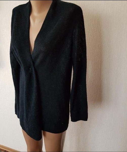 Women Brax Sweater Black Alpaca 36 / S / 44