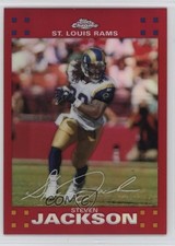 2007 Topps Chrome Red Refractor 35/139 Steven Jackson #TC127 is2
