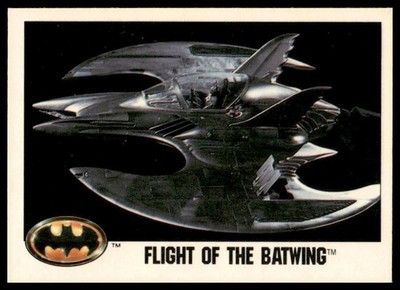 1989 Topps Tiffany Batman #104 Flight Of The Batwing