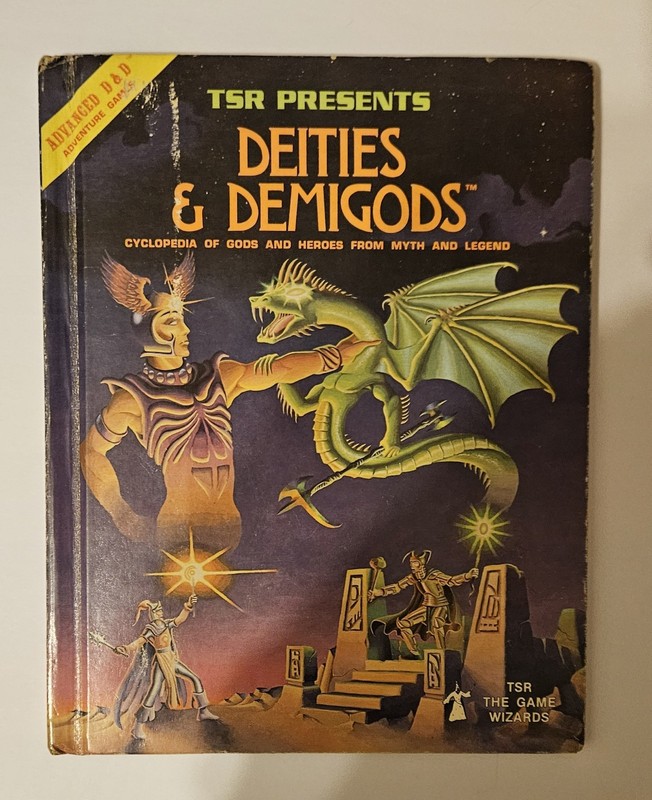 Rare Dungeons & Dragons Deities & Demigods First Edition Cthulhu 143 Pages  TSR