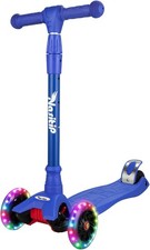 Kick Scooter for 3-12 Years Kids 4 Adjustable Heights 3 Wheels Toddler Kids Gift