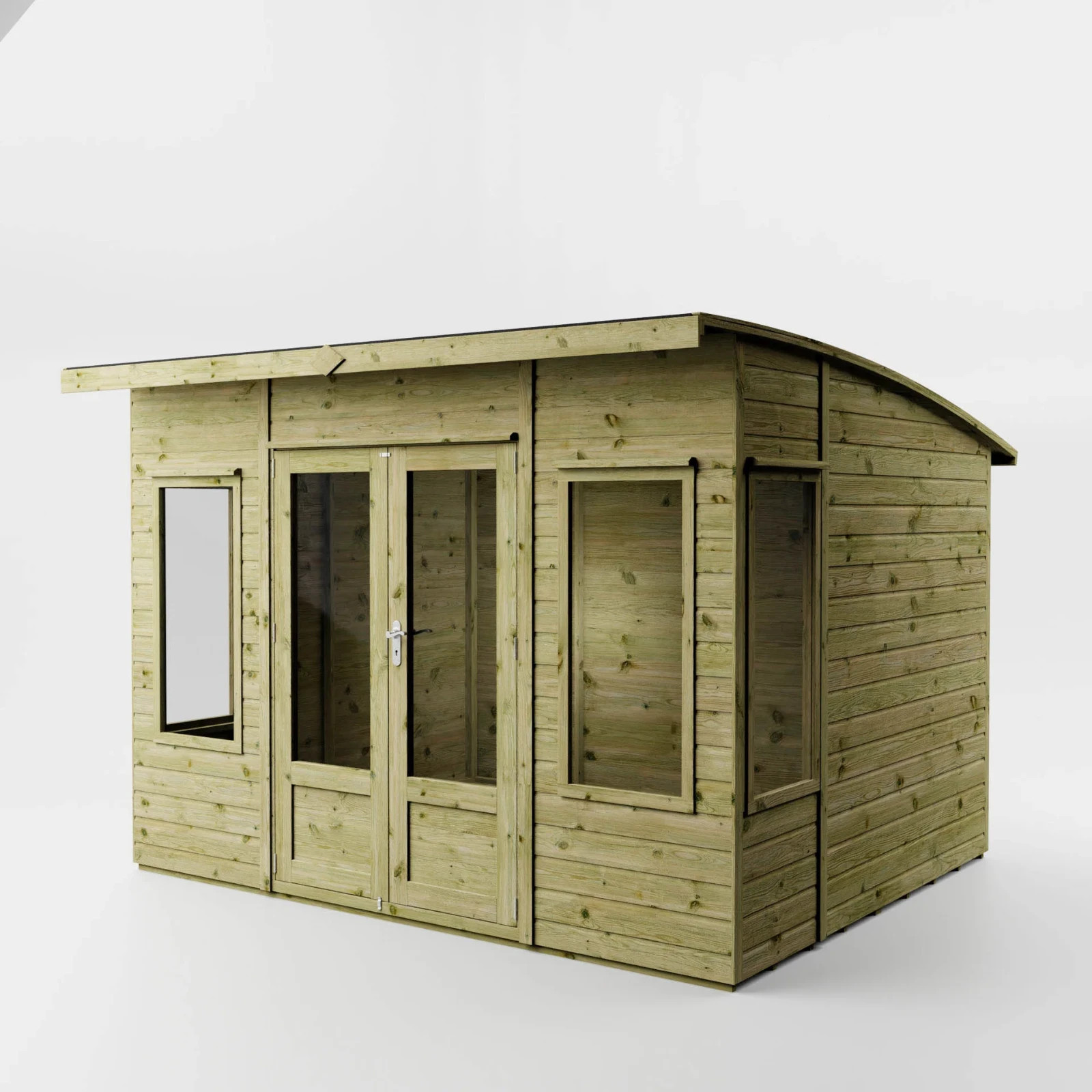 10 x 8 Premium Helios Summerhouse Curved Roof