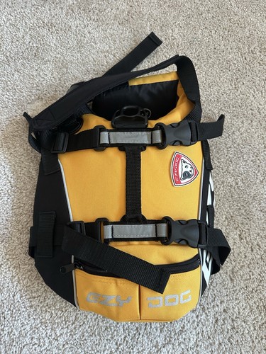 EzyDog Extra Small  XS Dog Life Jacket Preserver L Floatation Premium Yellow