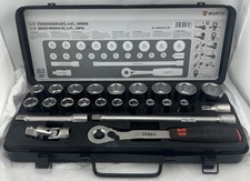 Wurth Zebra 12 Inch Multi Socket Wrench Assortment 24 Pieces 096513023 10-32mm