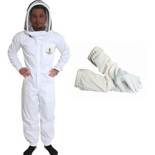 Forest Beekeeping Supply Professional Bee Suit Cotton Beekeeper Suit Includes