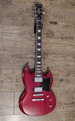 Harley Benton  DC CUSTOM II - SG-Style - E-Gitarre - Pro Setup - Rechnung -  OVP
