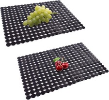 2Pack Kitchen Sink Mat for Stainless Steel/Ceramic Sinks, PVC Eco-friendly