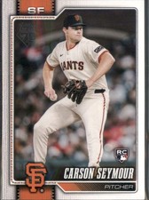 Carson Seymour 2026 Topps San Francisco Giants #112