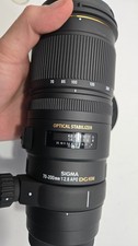 Sigma 70  200mm f/2.8 APO EX DG OS HSM Lens for Canon EF   Professional Telephoto