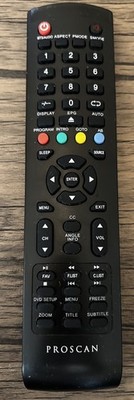 Proscan Led Tv Remote Control PLEDV2213A Tested OEM