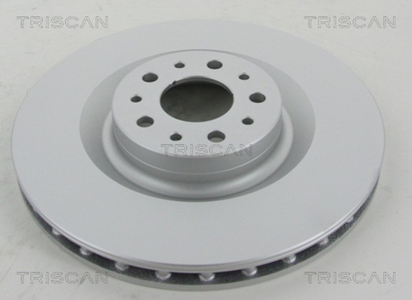 2X Bremsscheibe Coated Triscan 8120 15144C FüR Fiat Opel Combo GroßRaumlimousine-image