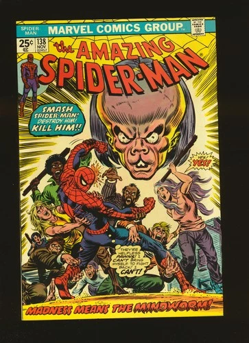 Amazing Spider-Man # 138 - 1st Mindworm VF+ Cond