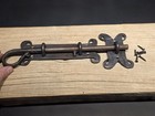 Antique Style Pennsylvania German  Slide Latch Hand Forged Primitive Iron — photo 1