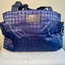 KATE SPADE HENRY BABY BAG THOMPSON STREET NOEL NAVY BABY BAG/DIAPER BAG DOT