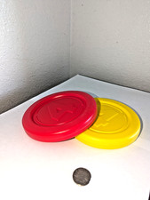 Giant Connect 4 Disc Replacement YELOW and RED Coin Checker Circle Hasbro Parts