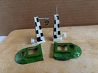 Vintage HO Scale Aurora Start Finish flags slot cars track scenery ThunderJet — photo 6