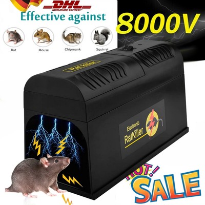 8000V Ratten Köderbox Rattenbox Rattenfalle für Rattengift zur Rattenbekämpfung