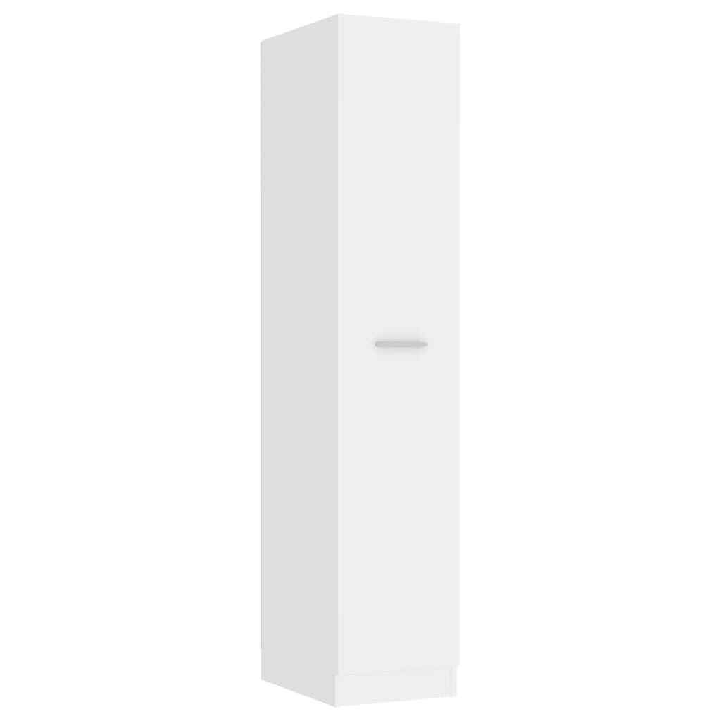 vidaXL Apothecary White 30x42.5x150 cm Engineered Wood eBay