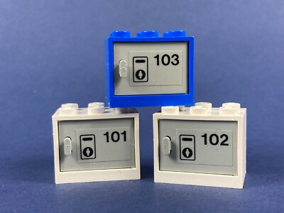 LEGO  Schrank Container Box 2x3x2 Schublade 101 102 103   4533pb003 6597 4532 V