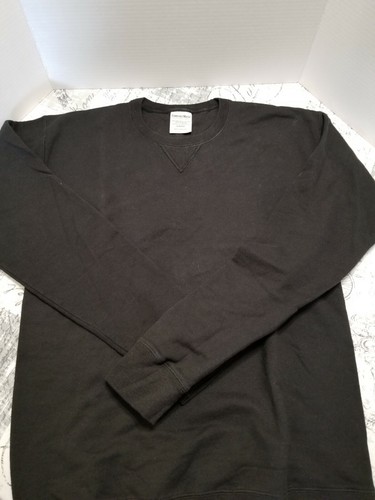 ComfortWash by Hanes Garment Dyed Unisex Crewneck SweatshirtBlack Size S/P/CH