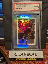 Dwyane Wade 2003 Topps Contemporary Collection RC #4 Low Pop PSA 8 NM - MINT HOF