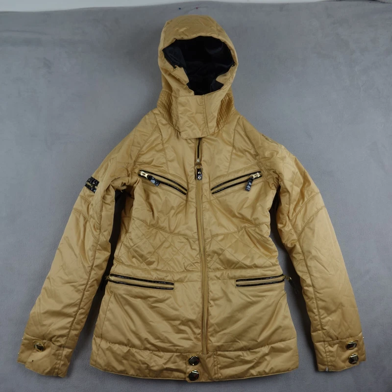 burton dryride hooded pockets snow jacket