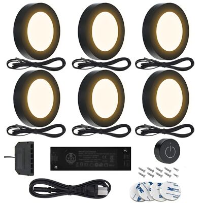 VST Under Cabinet Lighting 12V 2W (12W Total, 60W Equivalent), Wireless Dimme...
