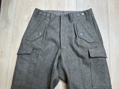 Vintage 1961 SVEA C50 Swedish Haga Military Wool Cargo