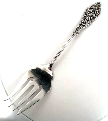 Reed & Barton “Florentine Lace” Large Cold Meat Fork (Sterling 1951)
