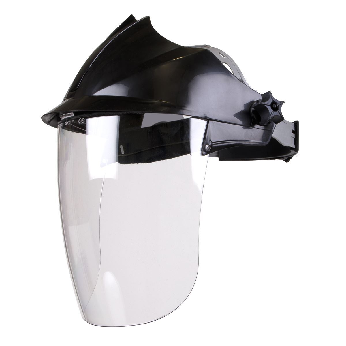 Sealey Deluxe Browguard - Aspherical Polycarbonate Full Face Shield SSP78