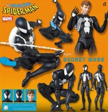 CT Toys MAFEX No. 147 Spider-Man Black Costume Comic Ver. 6in Action Figure NEW